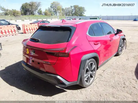 2019 Lexus Ux 250H VIN JTHU9JBH8K2016937 фото 5