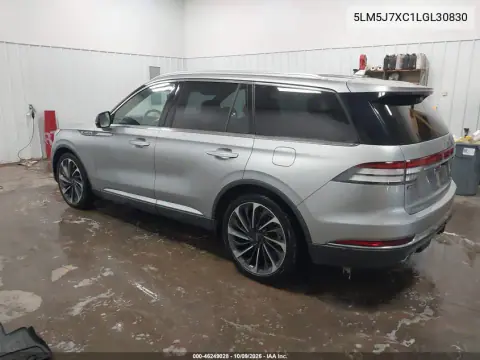 2020 Lincoln Aviator Reserve VIN 5LM5J7XC1LGL30830 фото 4