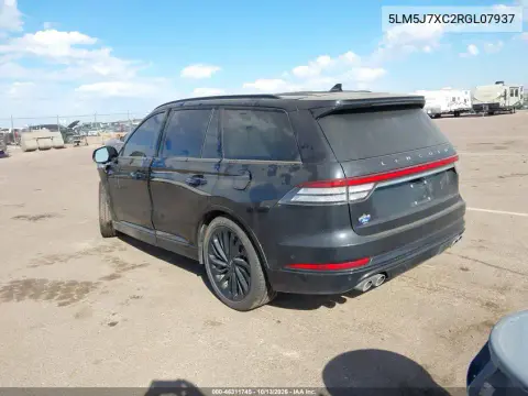 2024 Lincoln Aviator Reserve VIN 5LM5J7XC2RGL07937 фото 3