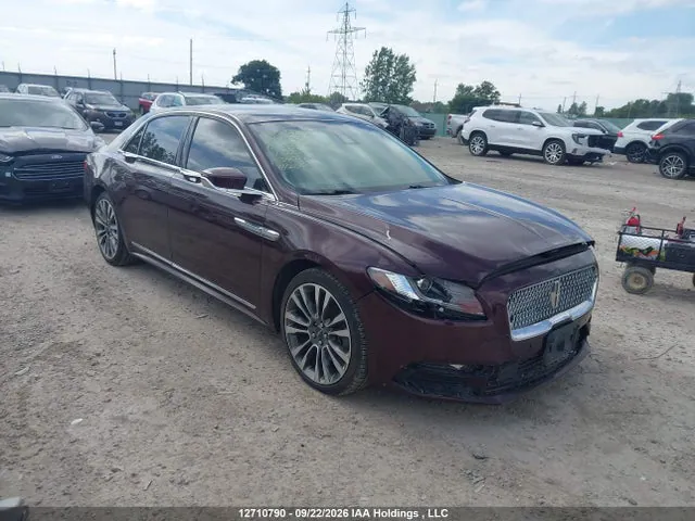 2017 Lincoln Continental Select VIN 1LN6L9TP6H5600479 фото 1