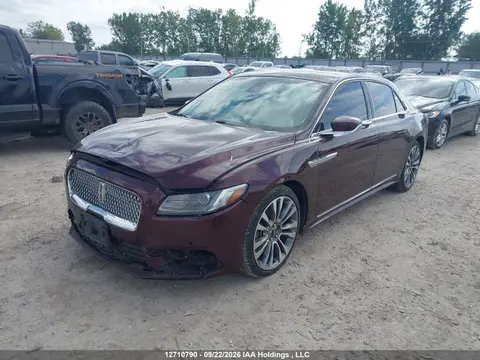 2017 Lincoln Continental Select VIN 1LN6L9TP6H5600479 фото 2