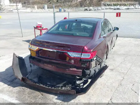 1LN6L9RP9H5612701 — 2017 Lincoln Continental, фото 4 с аукциона IAAI, Боковая часть