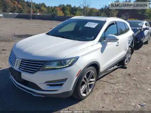2015 Lincoln Mkc VIN 5LMCJ2A99FUJ03639 фото 3