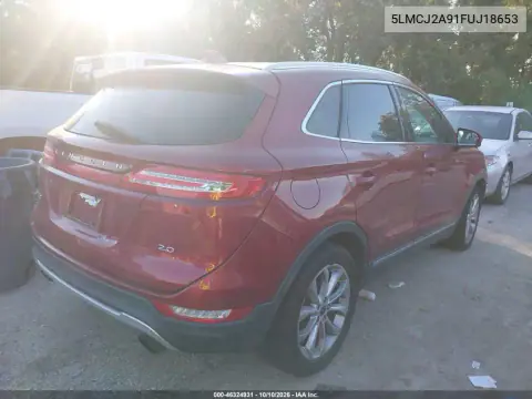 2015 Lincoln Mkc VIN 5LMCJ2A91FUJ18653 фото 5
