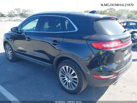 2017 Lincoln Mkc Reserve VIN 5LMCJ3C98HUL21870 фото 4