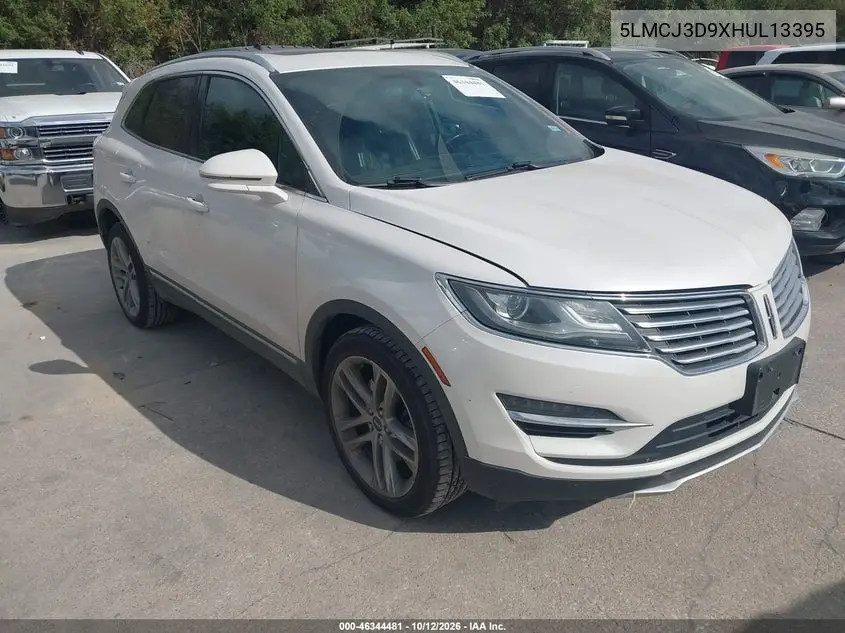 2017 Lincoln Mkc Reserve VIN 5LMCJ3D9XHUL13395 фото 2