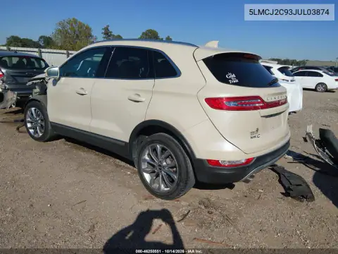 5LMCJ2C93JUL03874 — 2018 Lincoln MKC, фото 4 с аукциона IAAI, Передняя часть