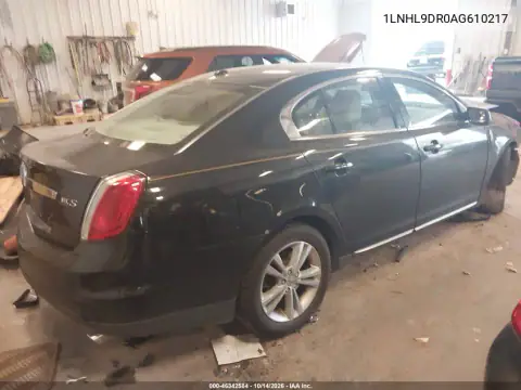 1LNHL9DR0AG610217 — 2010 Lincoln MKS, фото 4 с аукциона IAAI, Передняя часть