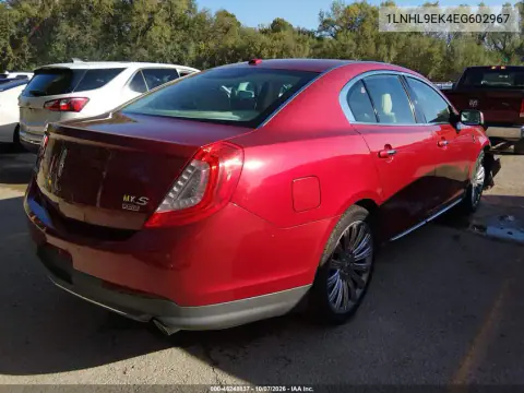 2014 Lincoln Mks VIN 1LNHL9EK4EG602967 фото 5