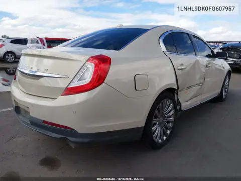 2015 Lincoln Mks VIN 1LNHL9DK0FG607957 фото 5