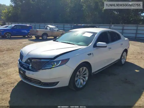 2016 Lincoln Mks VIN 1LNHL9DK5GG602755 фото 3