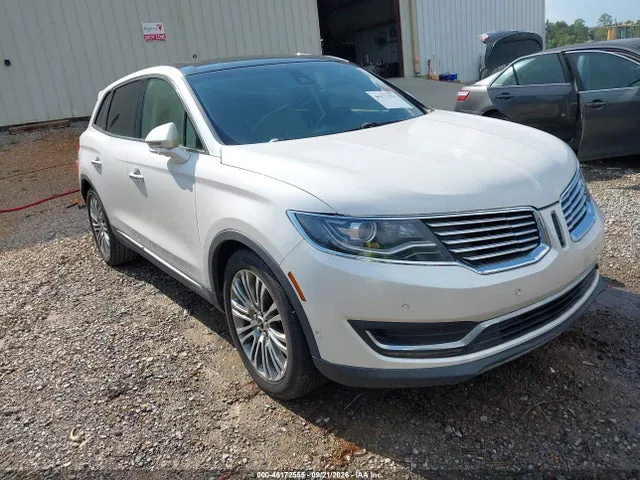 2016 Lincoln Mkx Reserve VIN 2LMTJ6LP8GBL41905 фото 1