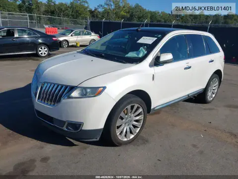 2014 Lincoln Mkx VIN 2LMDJ6JKXEBL01401 фото 3
