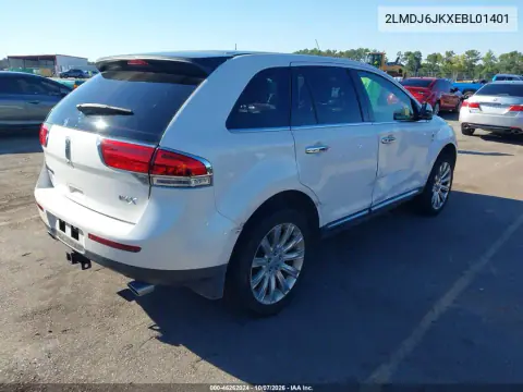 2014 Lincoln Mkx VIN 2LMDJ6JKXEBL01401 фото 5