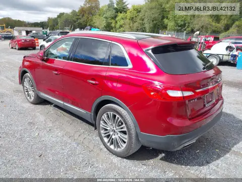 2018 Lincoln Mkx Reserve VIN 2LMPJ6LR3JBL42132 фото 4