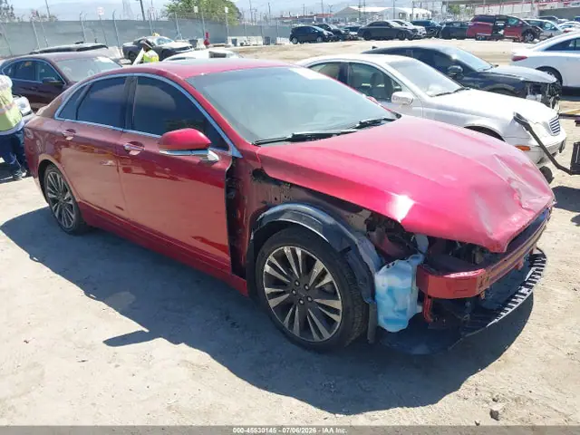 3LN6L5MU7HR666436 — 2017 Lincoln Mkz Hybrid Reserve, Передняя часть (Front End), фото до ремонта