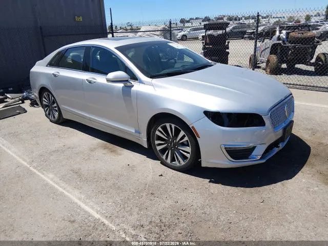 2017 Lincoln Mkz Reserve VIN 3LN6L5E9XHR642190 фото 1