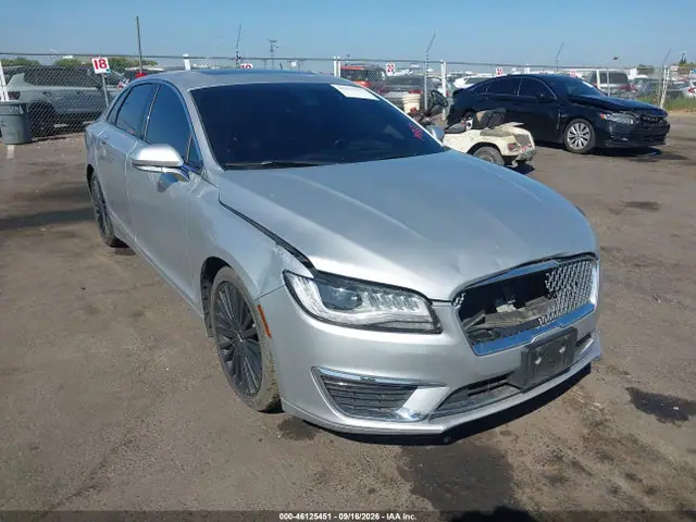 3LN6L5F94JR609755 — 2018 Lincoln Mkz Reserve, Передняя часть (Front End), фото до ремонта
