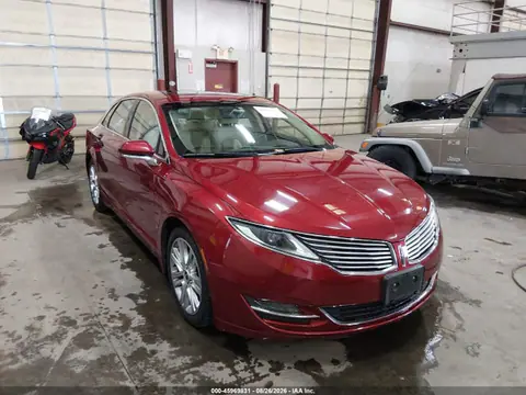 3LN6L2GK4FR627115 — 2015 Lincoln MKZ, Левый бок (Left Side), фото до ремонта