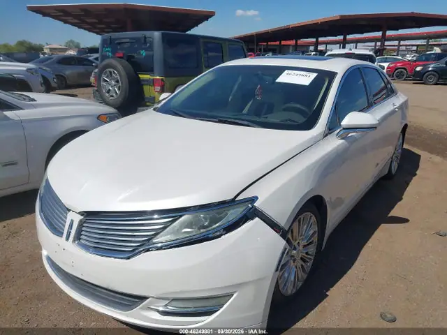 3LN6L2G91FR618868 — 2015 Lincoln MKZ, фото 2 с аукциона IAAI 13.10.2026, Естественный износ