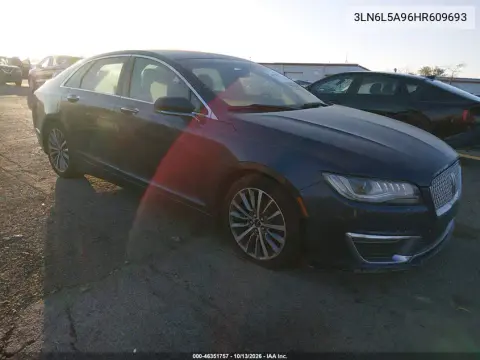 3LN6L5A96HR609693 — 2017 Lincoln MKZ, Естественный износ, фото до ремонта