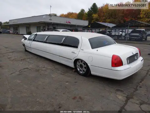 1L1FM88WX7Y639081 — 2007 Lincoln Town Car, фото 4 с аукциона IAAI, Передняя часть
