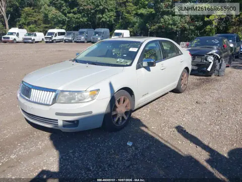 2006 Lincoln Zephyr VIN 3LNHM26166R665900 фото 2