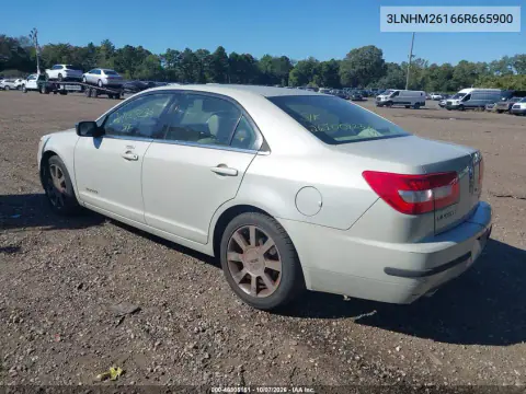 2006 Lincoln Zephyr VIN 3LNHM26166R665900 фото 3