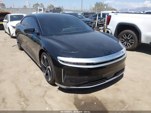 50EA1TEA2PA003180 — 2023 Lucid Air Touring, Задняя часть, фото до ремонта