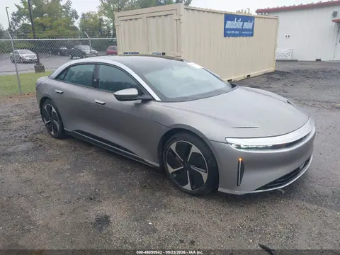 50EA1TEA6PA004896 — 2023 Lucid Air Touring, Задняя часть (Rear), фото до ремонта