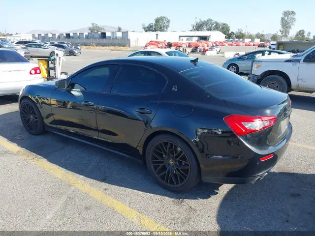 ZAM57RTA1H1213275 — 2017 Maserati Ghibli S Q4, фото 3 с аукциона IAAI 29.09.2026, Передняя часть