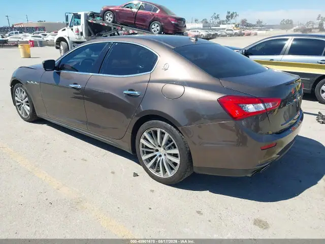 ZAM57XSAXG1169958 — 2016 Maserati Ghibli, фото 3 с аукциона IAAI 14.10.2026, Передняя часть