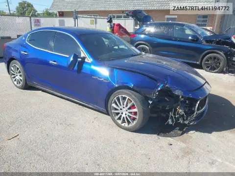 2017 Maserati Ghibli S Q4 VIN ZAM57RTL4H1194772 фото 2