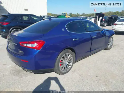 2017 Maserati Ghibli S Q4 VIN ZAM57RTL4H1194772 фото 5
