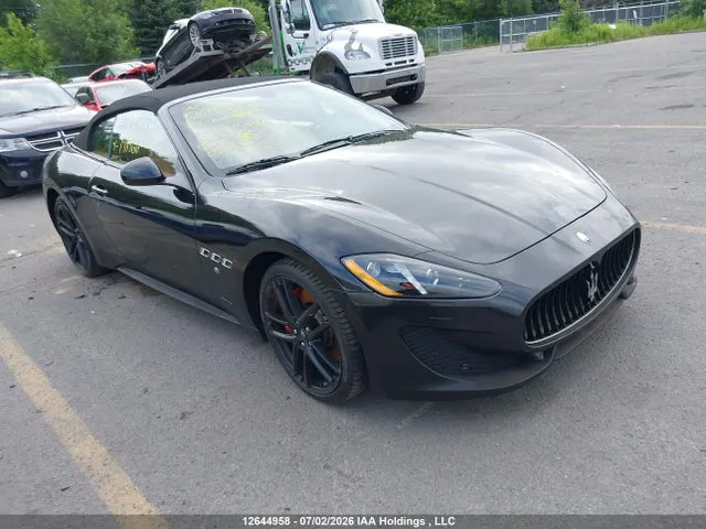 2017 Maserati Granturismo Mc/mc Centennial/sport VIN ZAM45VMA3H0198566 фото 1