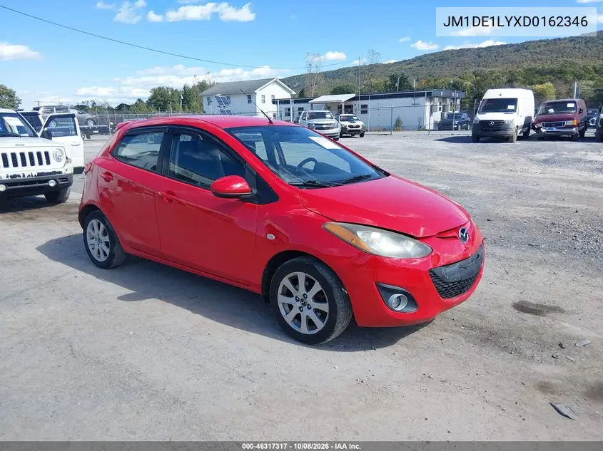 2013 Mazda Mazda2 Touring VIN JM1DE1LYXD0162346 фото 2