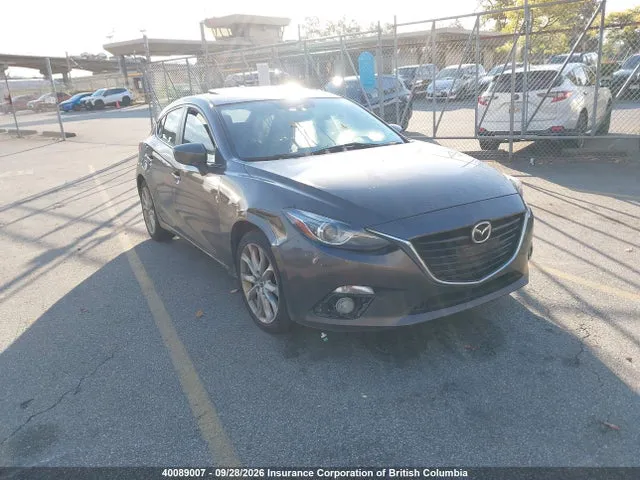 2014 Mazda 3 Grand Touring VIN JM1BM1M39E1177333 фото 1