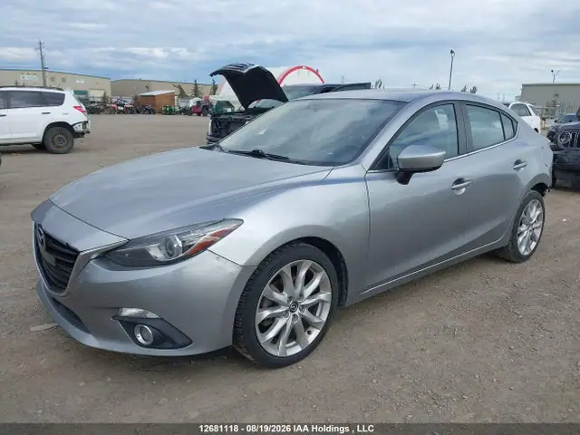 2015 Mazda 3 Grand Touring VIN JM1BM1W30F1241953 фото 2