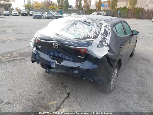 JM1BPBLM9S1751481 — 2025 Mazda 3 Preferred, фото 4 с аукциона IAAI 14.10.2026, Задняя часть