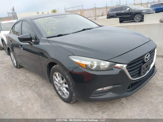 JM1BN1T76H1149205 — 2017 Mazda 3 SE, Задняя часть слева (Left Rear), фото до ремонта