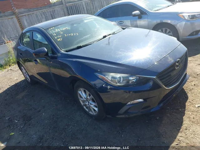 2016 Mazda 3 TOURING VIN 3MZBM1V7XGM310833 фото 1