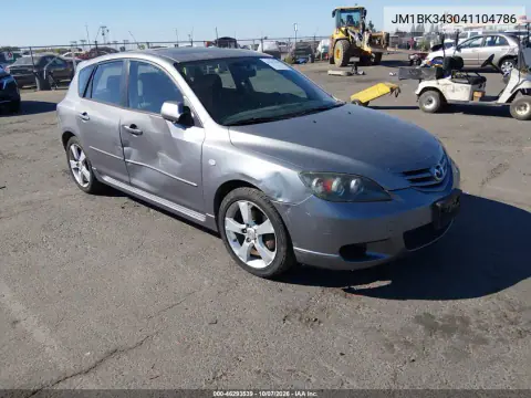 2004 Mazda Mazda3 S VIN JM1BK343041104786 фото 2