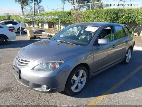 JM1BK343351301565 — 2005 Mazda 3, фото 3 с аукциона IAAI, Задняя часть