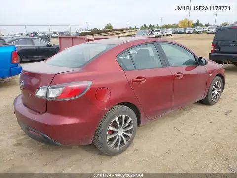 2010 Mazda 3 I VIN JM1BL1SF2A1178771 фото 5