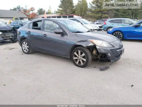 JM1BL1SG8A1177147 — 2010 Mazda 3, Передняя часть, фото до ремонта
