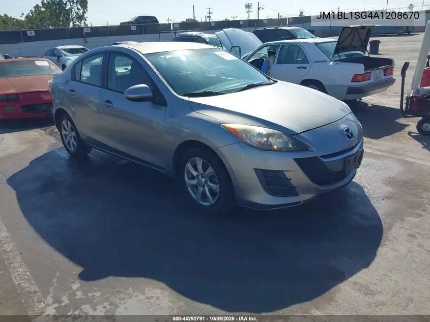2010 Mazda Mazda3 I Touring VIN JM1BL1SG4A1208670 фото 2