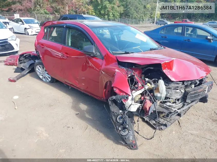 JM1BL1H67A1286584 Mazda 3 2010 — повреждение Задняя часть, фото до ремонта