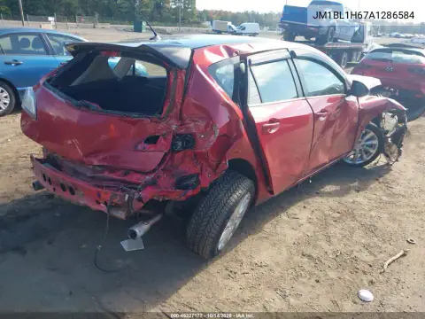 JM1BL1H67A1286584 — 2010 Mazda 3, фото 4 с аукциона IAAI, Задняя часть