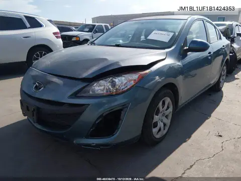 2011 Mazda Mazda3 I Sport VIN JM1BL1UF1B1424353 фото 2