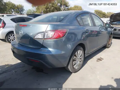 2011 Mazda Mazda3 I Sport VIN JM1BL1UF1B1424353 фото 4